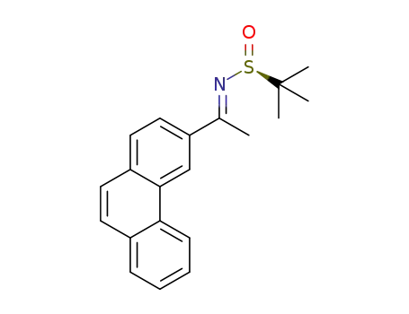 (S,E)-2-methyl-N-(1-(phenanthren-3-yl)ethylidene)propane-2-sulfinamide