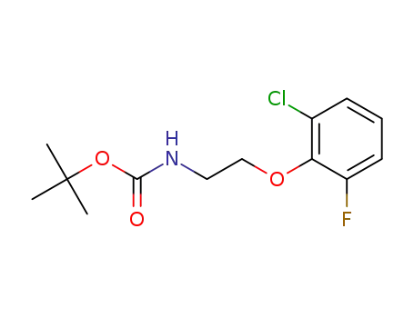 tert-butyl (2-(2-chloro-6-fluorophenoxy)ethyl)carbamate