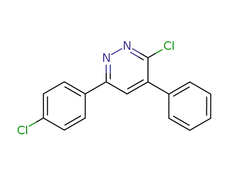 3-Chloro-6-(4-chloro-phenyl)-4-phenyl-pyridazine
