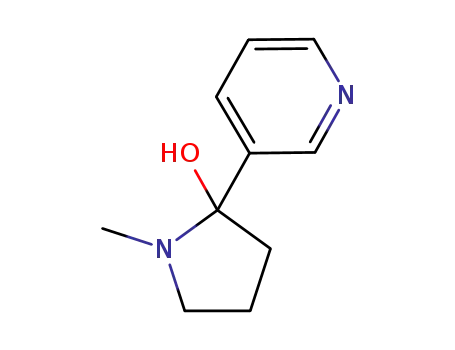 1-methyl-2-(3-pyridinyl)-2-pyrrolidinol