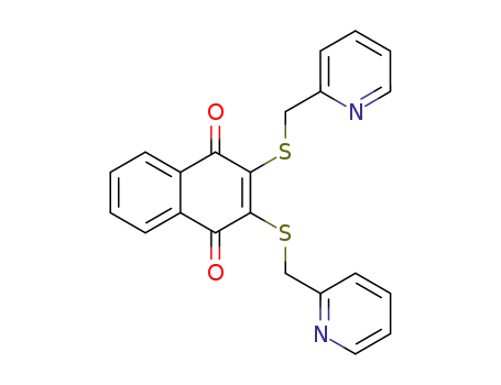 2,3-di-α-pyridylmethylmercapto-1,4-naphthoquinone