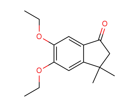 5,6-diethoxy-3,3-dimethylindan-1-one