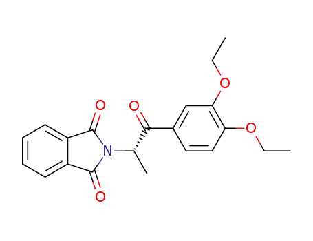 (S)-(3,4-Diethoxyphenyl)-(1-phthalimidoethyl)-keton