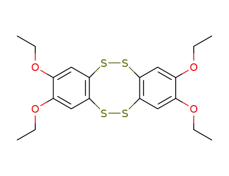 2,3,8,9-tetraethoxydibenzo(c,g)-1,2,5,6-tetrathiocine