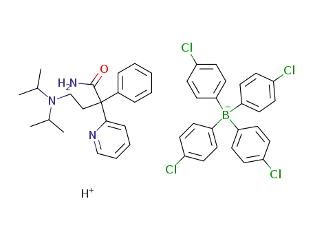 disopyramide tetrakis-(4-chlorophenyl)borate