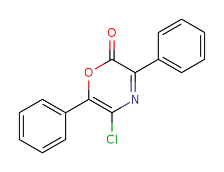 5-chloro-3,6-diphenyl-2(H)-1,4-oxazin-2-one