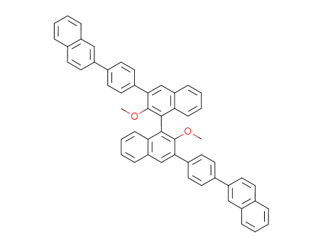 2,2'-dimethoxy-3,3'-bis-(4-naphthalen-2-yl-phenyl)-[1,1']binaphthalenyl