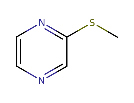 Molecular Structure of 21948-70-9 (2-(Methylthio)pyrazine)