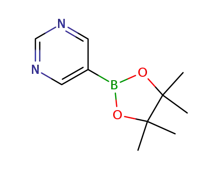 Molecular Structure of 321724-19-0 (Pyrimidine-5-boronic acid pinacol ester)