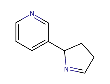 Molecular Structure of 53844-46-5 ((+/-)-Isomyosmine)