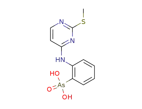 2-methylthio-4-(2'-aminophenylarsonic acid)aminopyrimidine