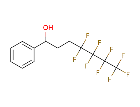 4,4,5,5,6,6,7,7,7-nonafluoro-1-phenyl-heptan-1-ol