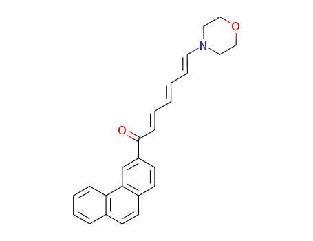 7-(morpholin-4-yl)-1-(phenanthren-2-yl)hepta-2,4,6-trien-1-one