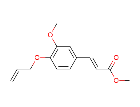 (E)-methyl 3-(4-(allyloxy)-3-methoxyphenyl)acrylate