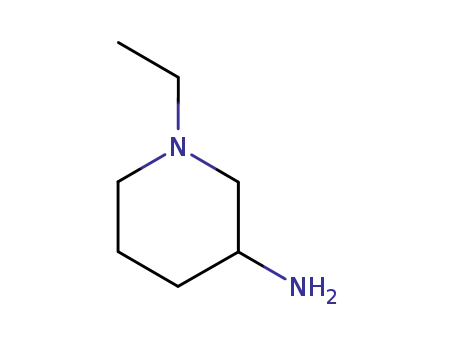 Molecular Structure of 6789-94-2 (1-ETHYLPIPERIDIN-3-AMINE)