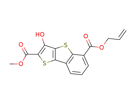 3-hydroxythieno[3,2-b][1]benzothiophene-2,5-dicarboxylic acid 5-allyl ester 2-methyl ester