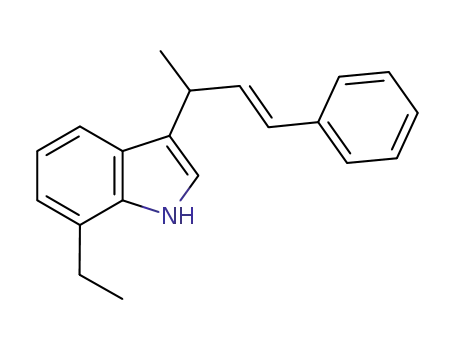 7-ethyl-3-[(E)-1-methyl-3-phenyl-2-propenyl]-1H-indole