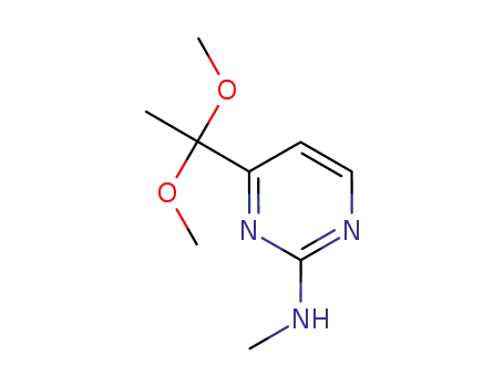 [4-(1,1-dimethoxy-ethyl)-pyrimidin-2-yl]-methyl-amine