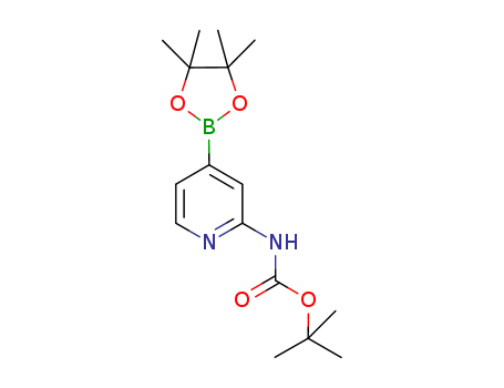tert-butyl N-[4-(tetramethyl-1,3,2-dioxaborolan-2-yl)pyridin-2-yl]carbamate