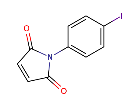 Molecular Structure of 65833-01-4 (1-(4-IODOPHENYL)-1H-PYRROLE-2,5-DIONE)