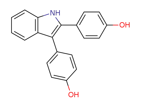 4,4'-(1H-indole-2,3-diyl)diphenol