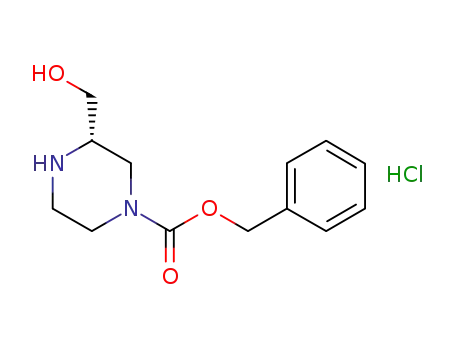 benzyl (3S)-3-(hydroxymethyl)piperazine-1-carboxylate hydrochloride