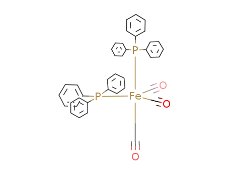 (CO)3Fe{P(C6H5)3}2