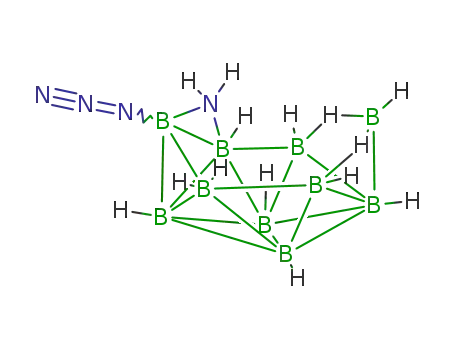 6-azido-8,9:9,10-di-μ-hydro-1,2,3,4,5,7,7,8,9,10-decahydro-5,6-μ-amino-nido-decaborane