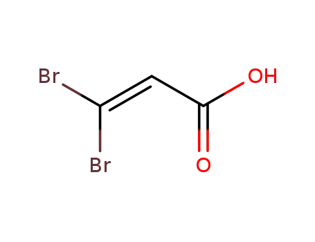 Molecular Structure of 1578-21-8 (3,3-Dibromoacrylic acid)