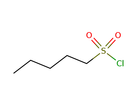 Molecular Structure of 6303-18-0 (pentane-1-sulfonyl chloride)