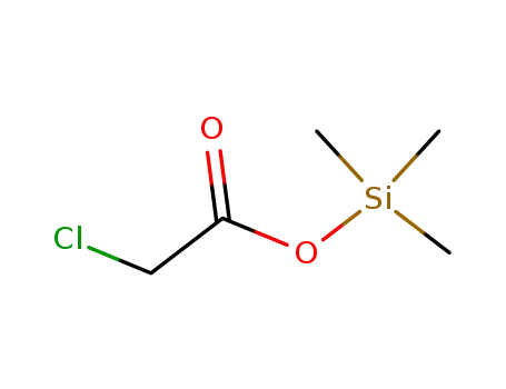 Molecular Structure of 18293-71-5 (O-TRIMETHYLSILYL CHLOROACETATE)