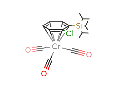 tricarbonyl[η(6)-2-chloro(trimethylsilyl)benzene]chromium