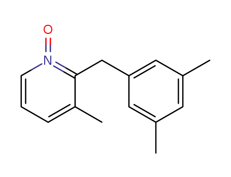 2-(3,5-dimethylbenzyl)-3-methylpyridine 1-oxide