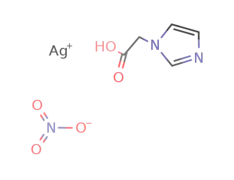 [Ag(2-(1H-imidazole-1-yl)acetic acid)(NO3)]n
