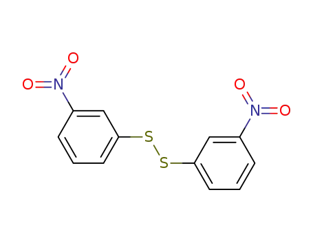 Molecular Structure of 537-91-7 (Bis(3-nitrophenyl) disulfide)