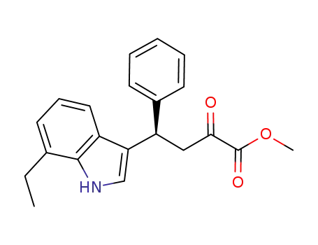 4-(7-ethylindol-3-yl)-2-oxo-4-phenylbutyric acid methyl ester