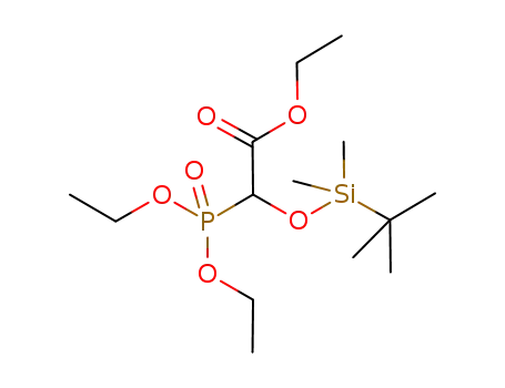 ethyl 2-((tert-butyldimethylsilyl)oxy)-2-(diethoxyphosphoryl)acetate
