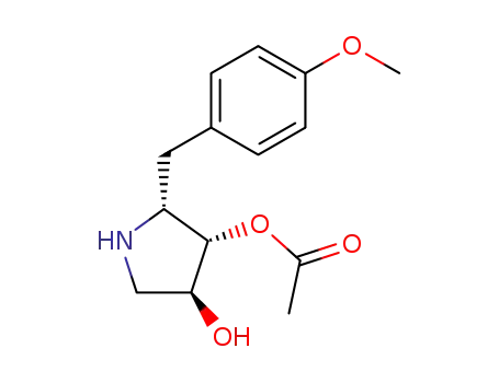 Molecular Structure of 22862-76-6 (ANISOMYCIN)