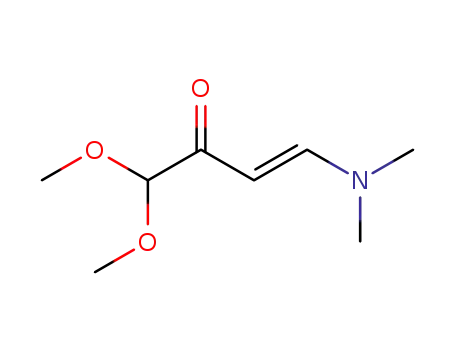 Molecular Structure of 67751-23-9 (1,1-DIMETHOXY-4-DIMETHYLAMINOBUT-3-EN-2-ONE)