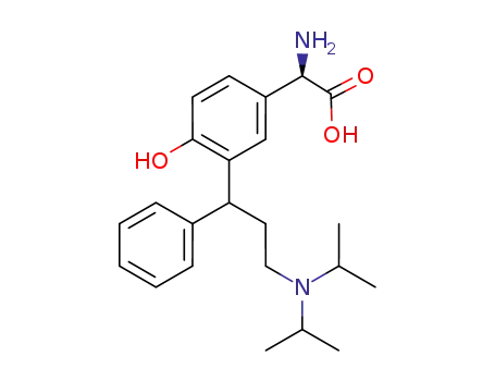 2-amino-2-(3-(3-(diisopropylamino)-1-phenylpropyl)-4-hydroxyphenyl)acetic acid