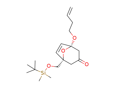 (1RS,5SR)-1-(but-3-en-1-yloxy)-5-{[(tert-butyldimethylsilyl)oxy]methyl}-8-oxabicyclo[3.2.1]oct-6-en-3-one