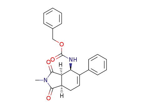 N-(2-methyl-5-phenyl-1,3-dioxo-2,3,3a,4,7,7a-hexahydro-1H-isoindol-4-yl)-benzyloxycarbonylamine