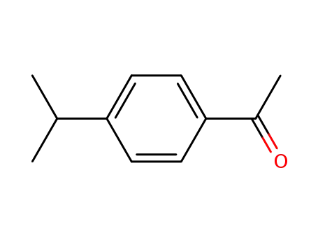 Molecular Structure of 645-13-6 (4'-Isopropylacetophenone)