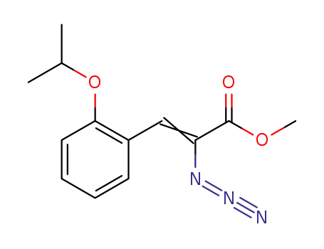 methyl 2-azido-3-(2-propoxyphenyl)acrylate