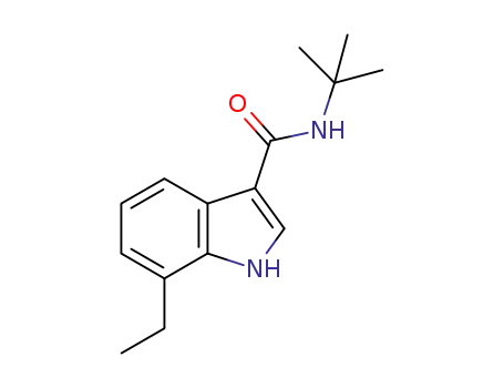 N-tert-butyl-7-ethyl-1H-indole-3-carboxamide