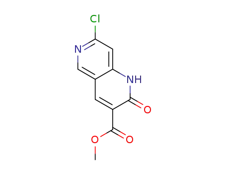7-chloro-2-oxo-1,2-dihydro-[1,6]naphthyridine-3-carboxylic acid methyl ester