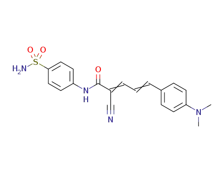 2-cyano-5-[4-(dimethylamino)phenyl]-N-(4-sulfamoylphenyl)penta-2,4-dienamide