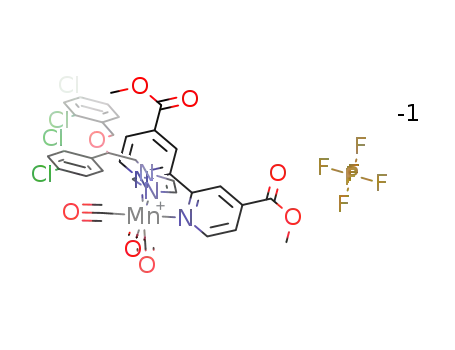 [Mn(bpyCOOCH3,COOCH3)(CO)3(miconazole)]PF6
