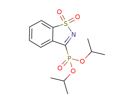 diisopropyl (1,1‐dioxidobenzo[d]isothiazol‐3‐yl)phosphonate