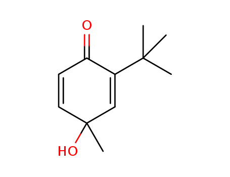 2-(tert-butyl)-4-hydroxy-4-methylcyclohexa-2,5-dien-1-one